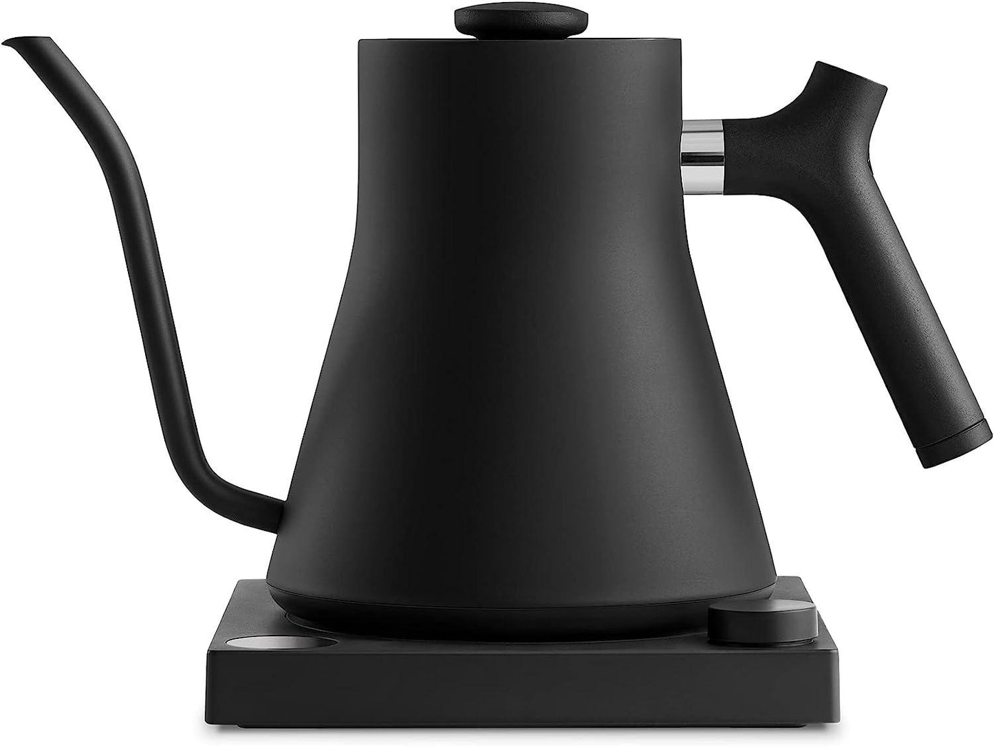 Fellow Stagg EKG Electric Gooseneck Kettle - Pour-Over Coffee and Tea Kettle - Stainless Steel Kettle Water Boiler - Quick Heating Electric Kettles for Boiling Water